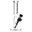 Pulsar Flared Straight Tube Glass Water Pipe w/ Ice Restriction - 9.75" / 14mm F