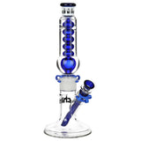 Pulsar Chillr 甘油直筒玻璃水煙斗 - 13吋 / 14mm 母接口 / 藍色