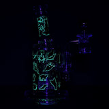 Set de Dab Rig de Vidrio Pulsar Superstitious Kitty - 8" / 14mm F