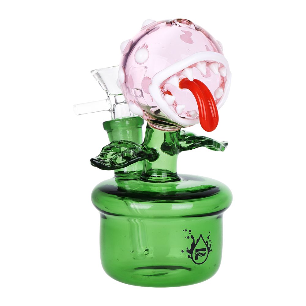 Pulsar Angry Flower Pot 玻璃水煙斗 - 5.5英寸 / 14mm 母頭