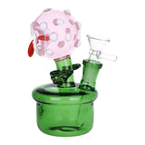 Pulsar Angry Flower Pot 玻璃水煙斗 - 5.5英寸 / 14mm 母頭