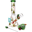 Pipa para hierbas Pulsar Christmas Tree Duo - 10" / 14mm H