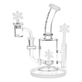 Pulsar Holidaze 系列玻璃 Dab Rig 套組 - 8.25 英吋 / 14mm 母頭 / 雪花圖樣