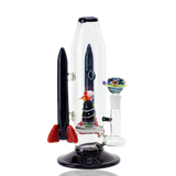 Empire Glassworks “Flagship Galactic” Glass Bong – 9″ – US-Made