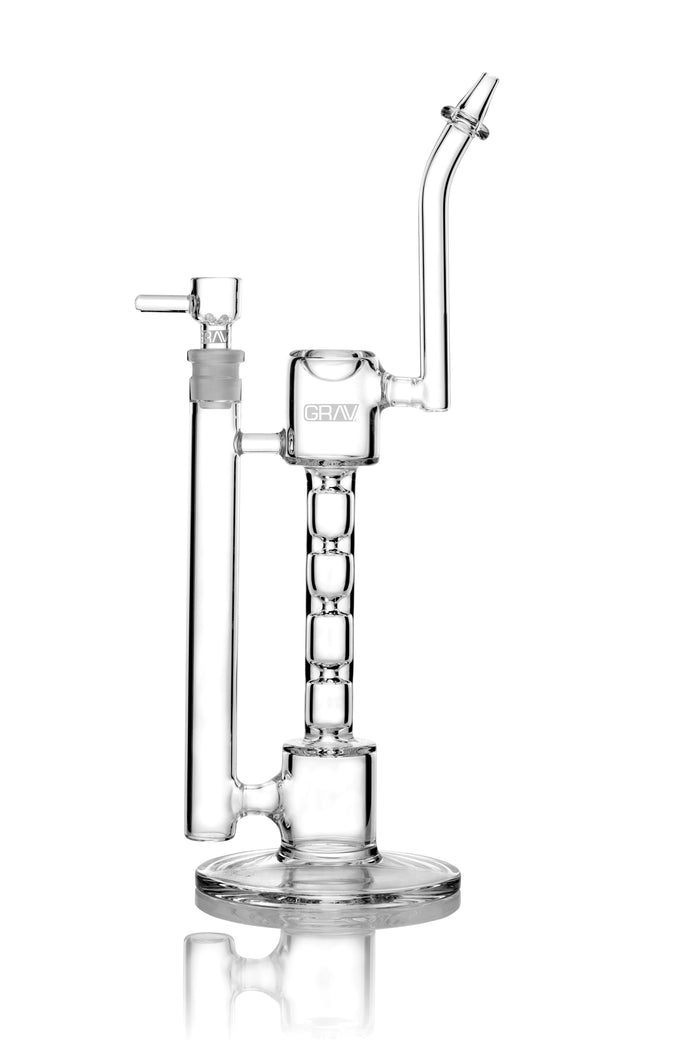 GRAV Upline Glass Bong – 12″ – 14 mm