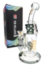 6B Glass Devil 直筒式無莖水煙壺 – 9.5 吋 – 款式隨機
