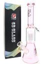 6B Glass 8-Arm Tree Perc Beaker Bong – 18.8 mm Female – 13.5″ – Assorted Colors