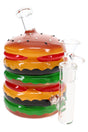 Hamburger Glass Bong “Burger Stack” – 6″