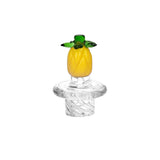 Pulsar Fruit Series Pineapple Express Glow In The Dark Dab Rig Kit - 8" / 14mm F