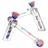 Grateful Dead x Pulsar Wig Wag Hammer Bubbler - 6.25" / 14mm F