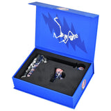Grateful Dead x Pulsar Wig Wag Hammer Bubbler - 6.25" / 14mm F