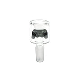 Pulsar Game Time Bubble Base Glass Water Pipe - 12.5" / 14mm F