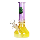 4CT BUNDLE - Seshgear Electroplated Ombre Glass Water Pipe - 6.5" / 14mm F / Assorted Colors