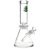SeshGear Spinner Beaker Glass Water Pipe - 11.75" / 14mm F