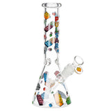 Pulsar Building Blocks Beaker Glass Water Pipe - 10" / 14mm F