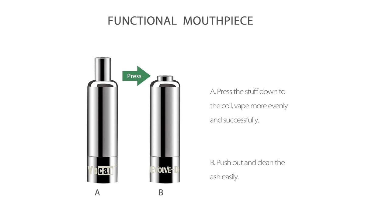 Yocan Evolve-D Electric Dry Herb Pipe