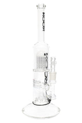 ROOR Tech 14″ Straight Shooter Bong – Tree-to-Showerhead Perc (Glass-on-Glass)