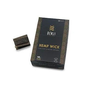 Benji - 大麻麻線 (10英尺)：100% 天然火柴和打火機替代品