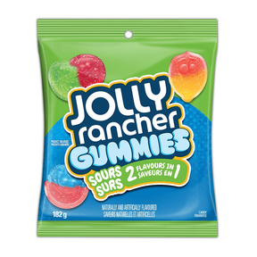 Jolly Rancher 酸甜雙重QQ糖 青蘋果風味 182克 (加拿大)