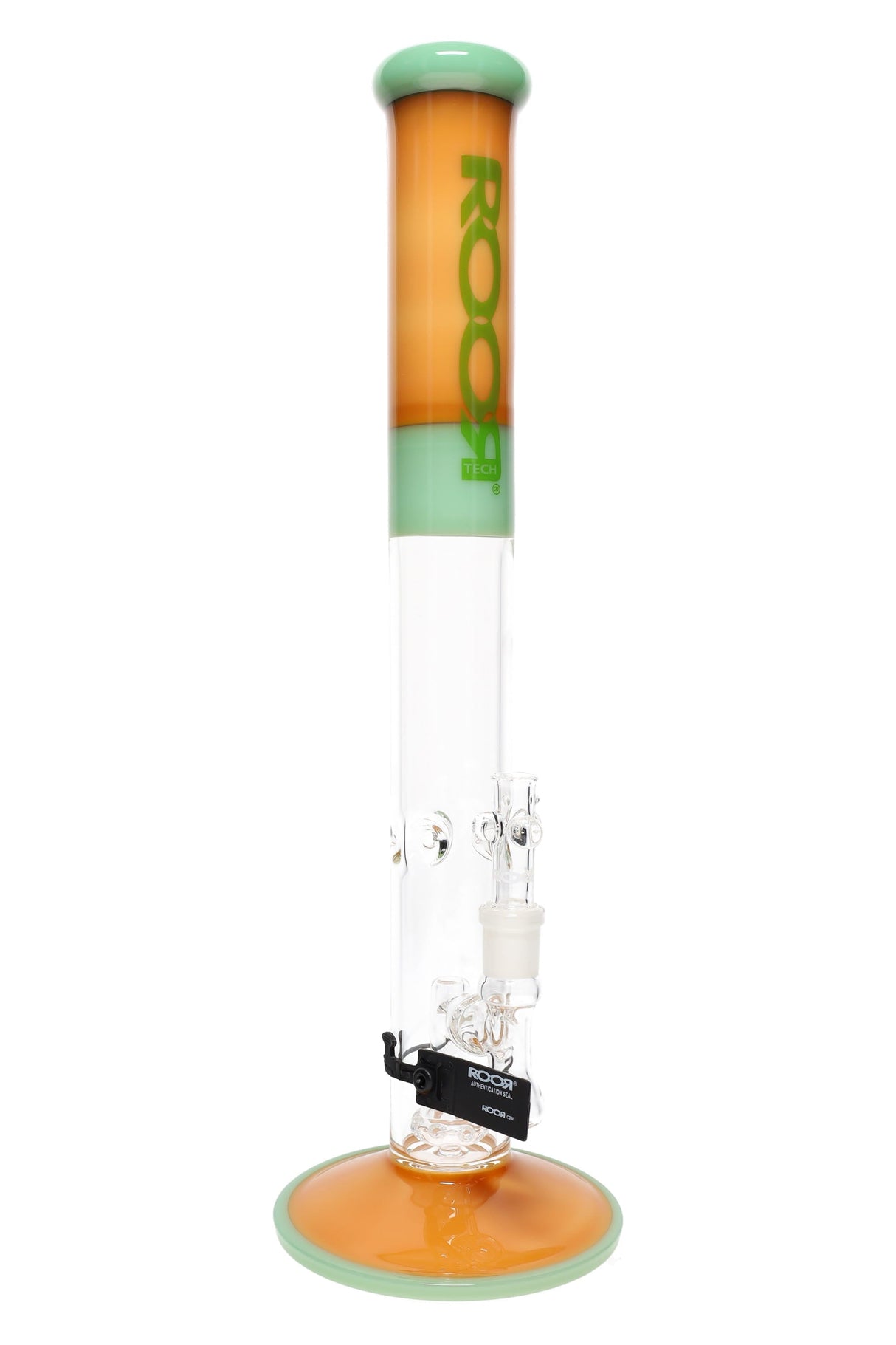 ROOR Tech 18″ Colored Straight Tube with Showerhead Perc – 5 mm Thick