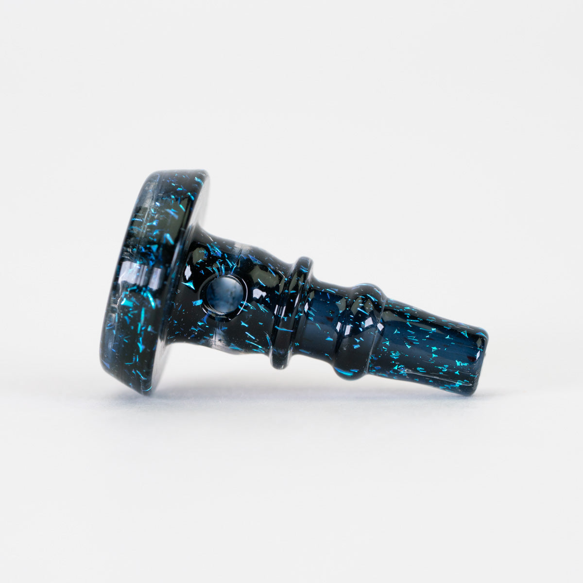 Empire Glassworks PuffCo Peak Pro 3D XL Chamber 玻璃搖桿帽 - 黑色星雲