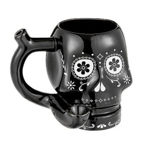BLACK SKULL PREMIUM ROAST & TOAST PIPE MUG
