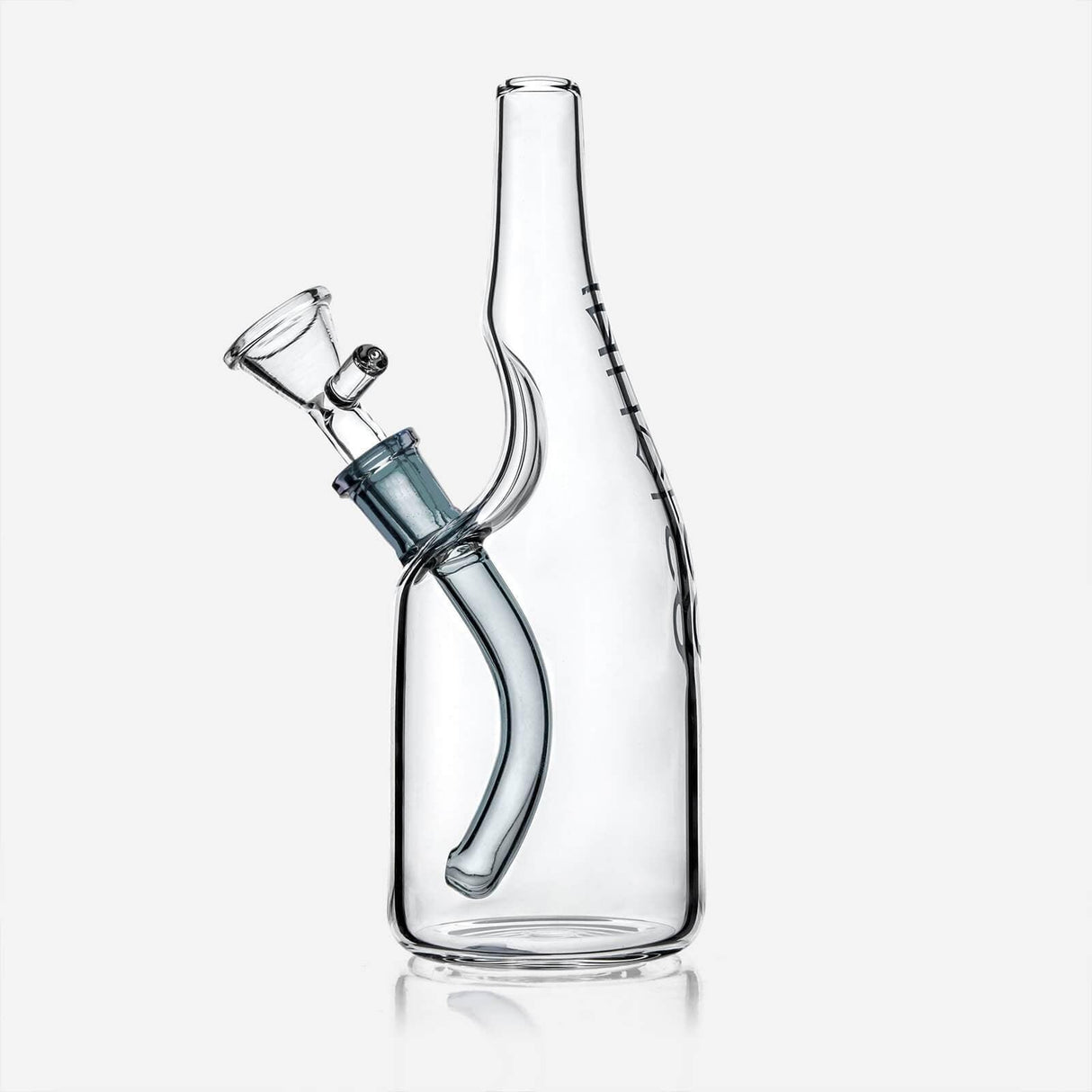 Sake Bottle Glass Water Bong