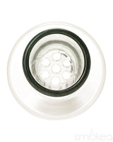 Blazing Blue Glass 18mm Honeycomb Screen Slide