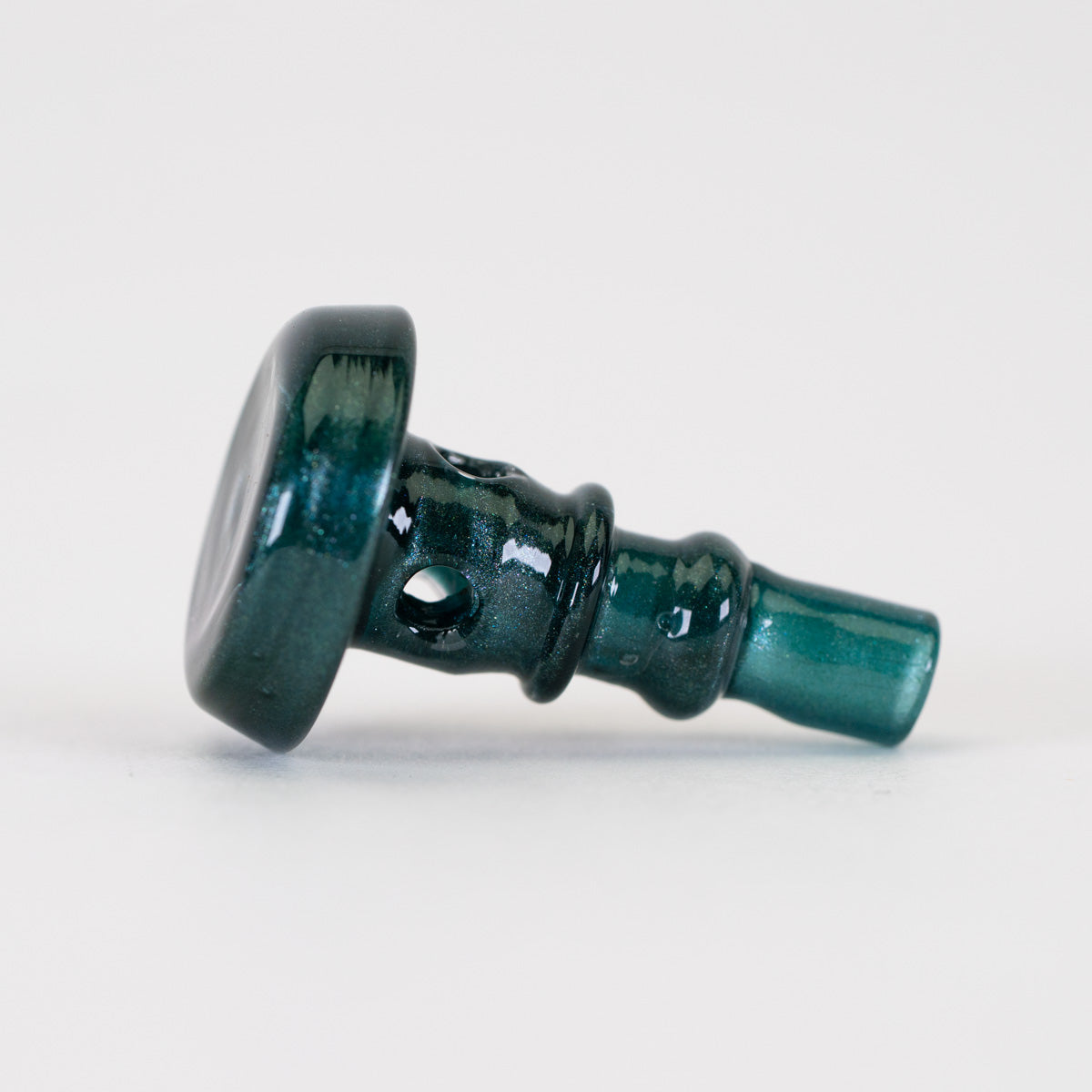 Empire Glassworks PuffCo Peak Pro 3D XL Chamber 玻璃搖桿蓋 - 藍色潟湖