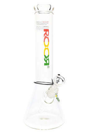 ROOR 14" Zeaker Beaker – Glass-on-Glass Water Pipe with Ice Pinch