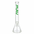 18" Classic Beaker Bong - Forest Green
