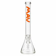 18" Classic Beaker Bong - Citrus Orange