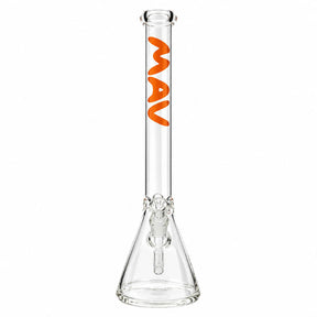 18" Classic Beaker Bong - Citrus Orange