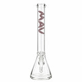 18" Classic Beaker Bong - Eggplant Purple