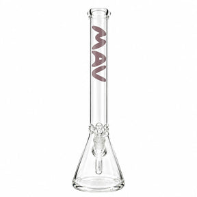 18" Classic Beaker Bong - Eggplant Purple