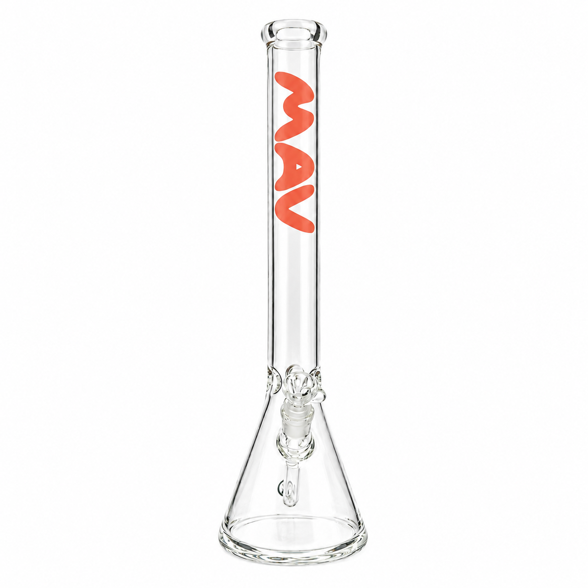 18" Classic Beaker Bong - Official Red