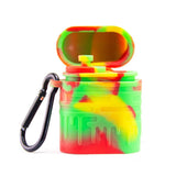 Colorful Rasta Silicone One Hitter