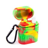 Colorful Rasta Silicone One Hitter