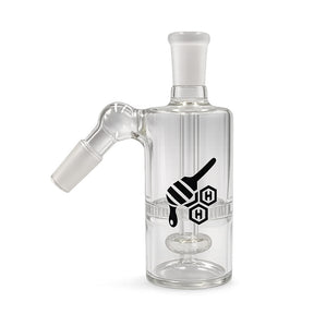 HONEYBEE HERB 蜂巢濾珠雙層玻璃接灰器