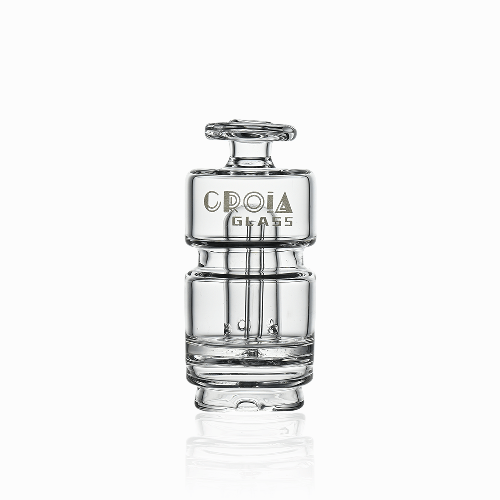 4" Compact Mini Can Glass Attachment for Puffco Peak & Peak Pro | Croia Glass