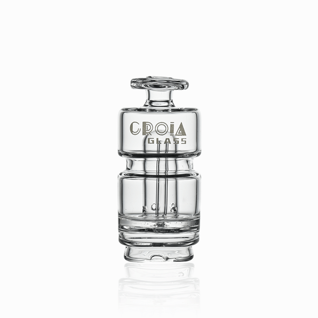 4" Compact Mini Can Glass Attachment for Puffco Peak & Peak Pro | Croia Glass