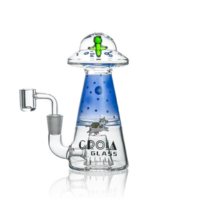 UFO 外星人煙槍，帶蓮蓬頭濾清器 | Croia Glass