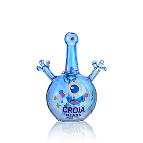 獨眼巨人怪物迷你 Dab Bong 帶蓮蓬頭濾網 | Croia 玻璃