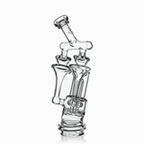 8" Dual Tornado Recycler Glass Attachment for Puffco Peak & Peak Pro | Croia Glass