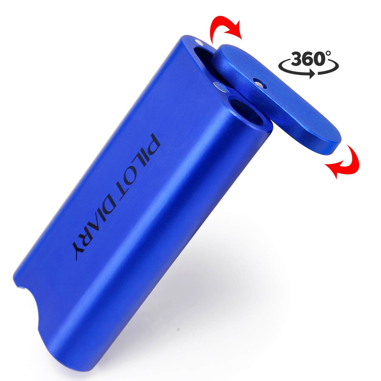 Metal Dugout Magnetic Rotating Lid
