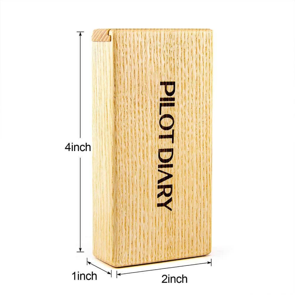 Wooden Dugout With Cleaning Tool