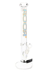 ROOR 18" Straight Shooter – 5 mm Glass-on-Glass Tube with Ice Pinch