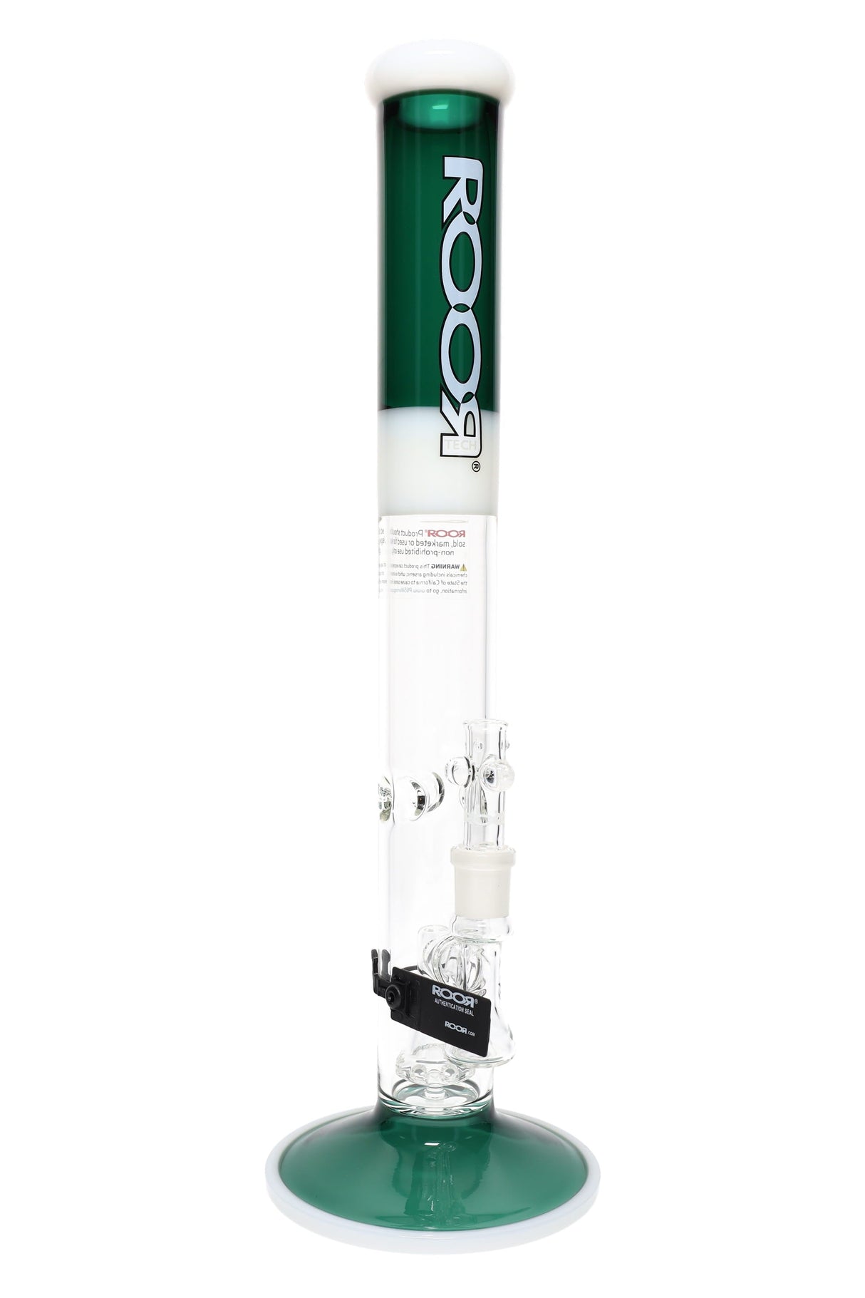 ROOR Tech 18″ Colored Straight Tube with Showerhead Perc – 5 mm Thick