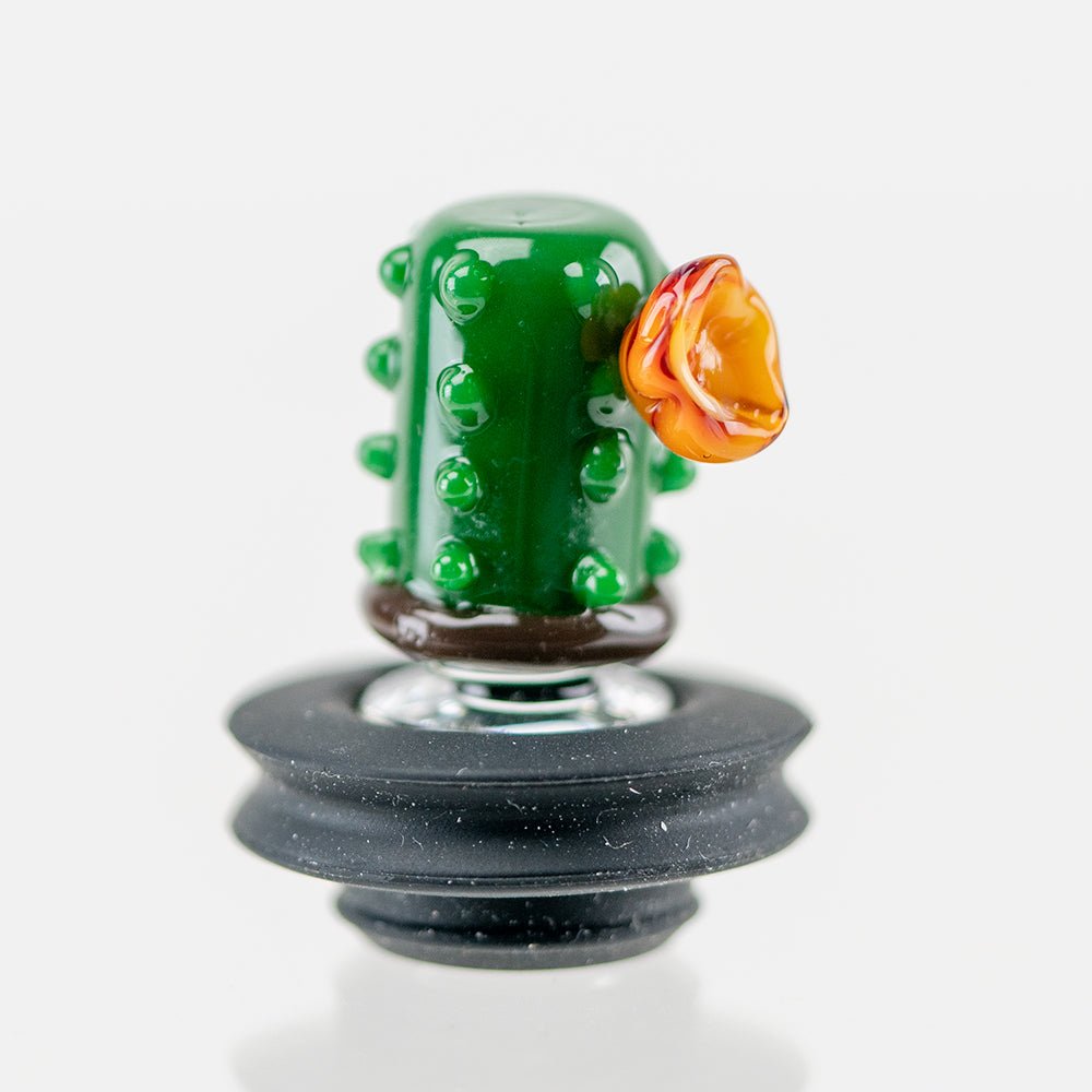 Empire Glassworks Barrel Cactus Puffco Oculus Glass Carb Cap