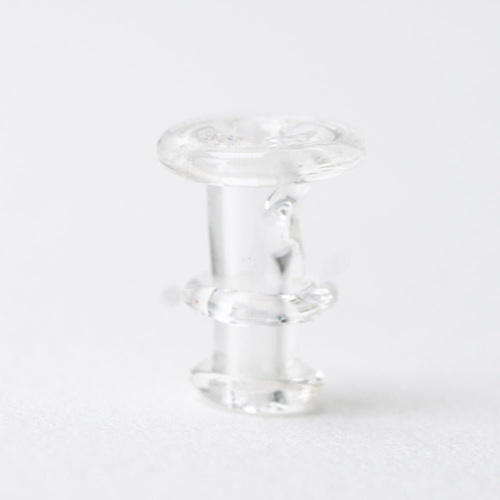 Empire Glassworks PuffCo 'New Peak' & Proxy Glass Joystick Cap - Pink UV